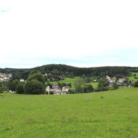 Ferienwohnung Greifenbach, Gartennutzung, Haustiere Willkommen Geyer ภายนอก รูปภาพ